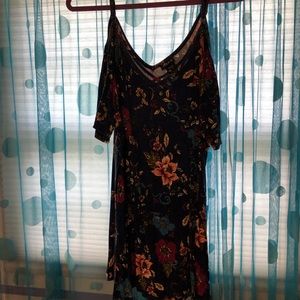 Torrid multi color floral shirt, size 3